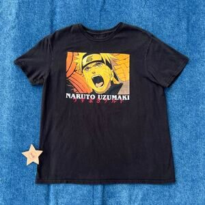 y2k Shippuden Naruto Uzumaki graphic tee
